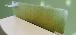 Schreibtisch - Ahorn - mit Trennwand -160x80